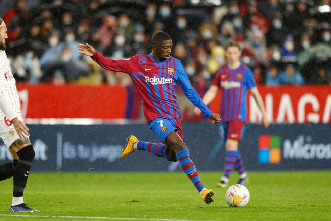 Dembele could soon be in the Premier League. Image: PA Images