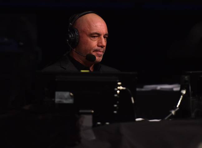 Rogan during commentary. Image: PA Images
