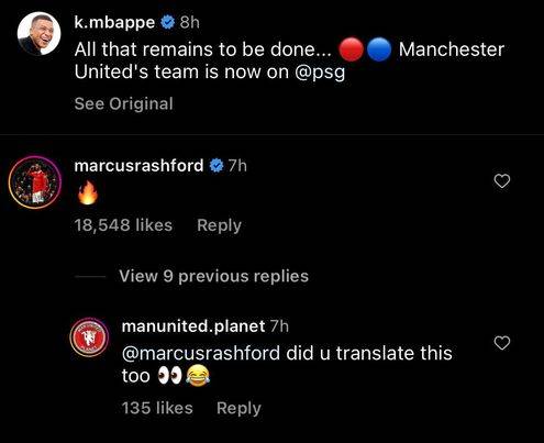 Kylian Mbappe’s Latest Instagram Post Has Got Man United Fans Confused