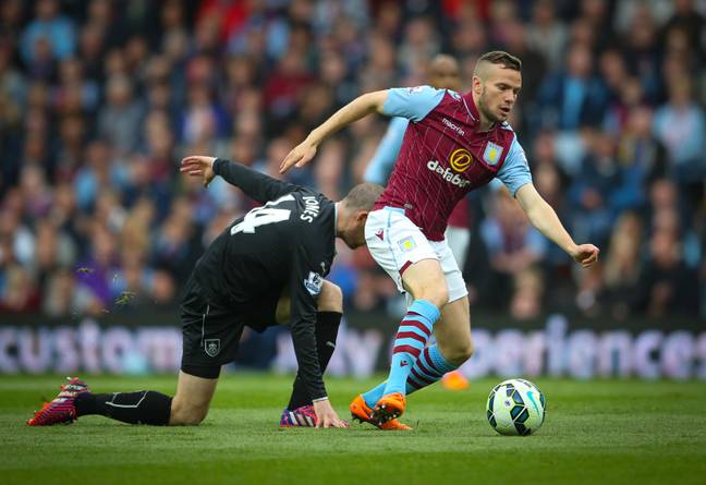 Cleverley was on the wrong end of Keane's fury. Image: Alamy
