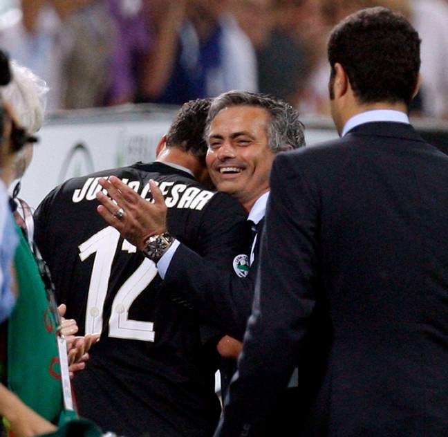 Cesar played under Mourinho during their time together at Inter (Image: PA)