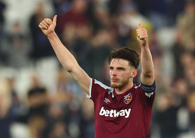 Rice has captained West Ham throughout the season (Image: PA)