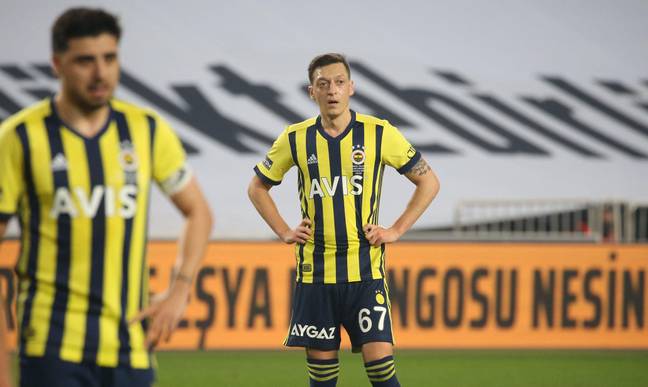 Ozil's time at Fenerbahce didn't last that long. Image: Alamy