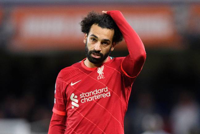 Mohamed Salah is one of three Liverpool players in the team (Image: Alamy)
