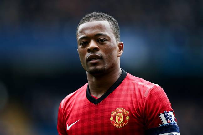 Patrice Evra joined Manchester United in the same window as Vidic (Image: Alamy)