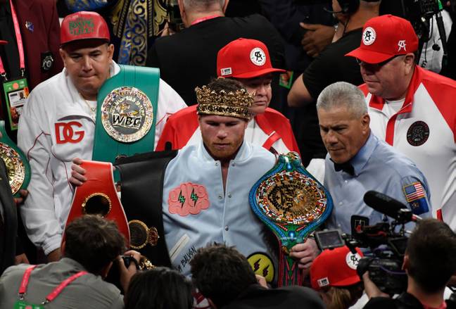 How is Canelo not on the list? Image: Alamy