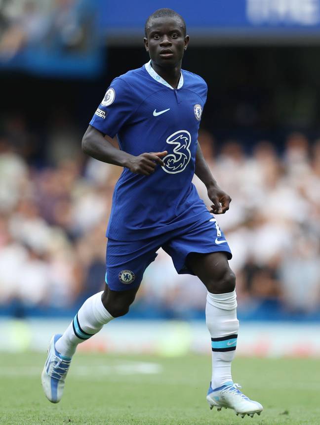 N'Golo Kante in action against Spurs. (Alamy)