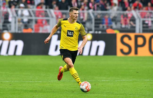 United are interested in Dortmund right-back Thomas Meunier (Image: Alamy)