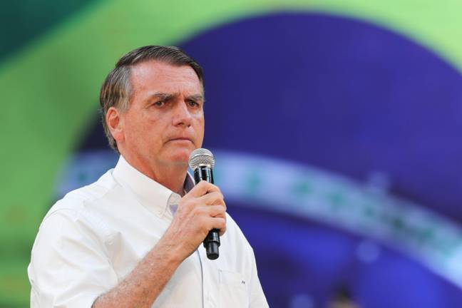 Bolsonaro is currently behind in the polls in Brazil (Image: Alamy)