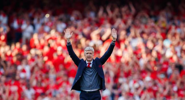 Wenger said goodbye to the club in May 2018. Image: PA Images