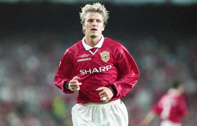 Beckham played for United until 2003. (Image Credit: Alamy)