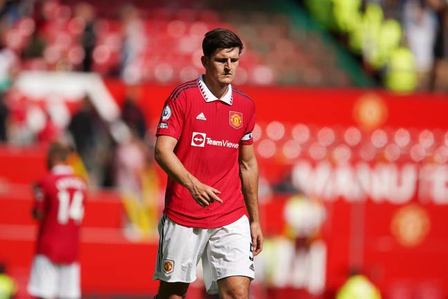Maguire started United's first two games of the season, which they lost. (Image Credit: Alamy)