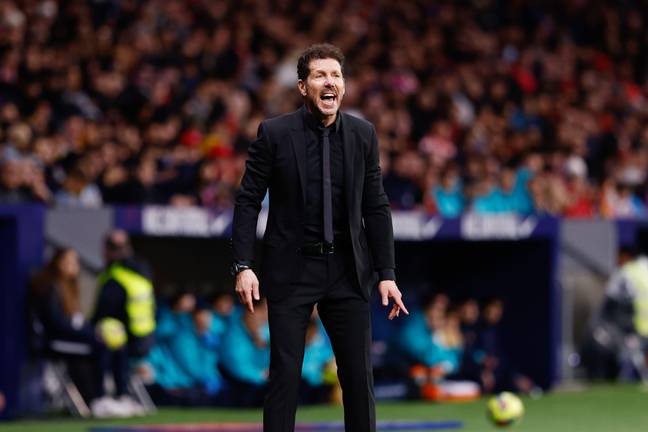 Atletico Madrid manager Diego Simeone has been endorsed for the Premier League lead.  Credit: Alamy