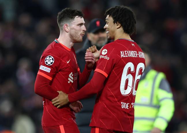Robertson and Alexander-Arnold, the modern Carlos and Cafu. Image: Alamy