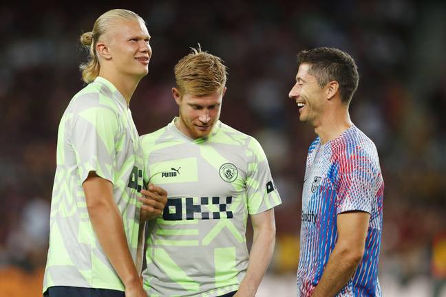 Haaland and De Bruyne are already a terrifying duo to come up against. (Image Credit: Alamy)