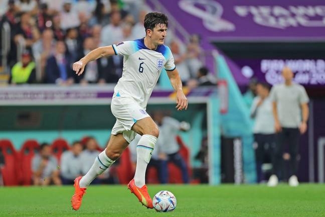 Manchester United captain Harry Maguire has started all three of England’s World Cup matches in Qatar. Credit: Alamy