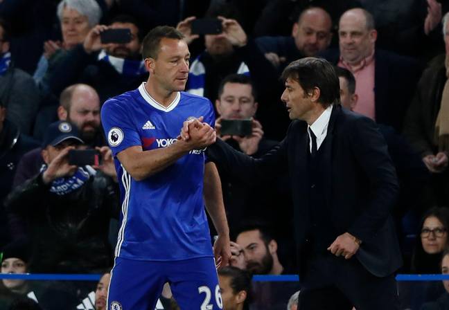 John Terry said he felt the fittest while working under Conte (Image: Alamy)