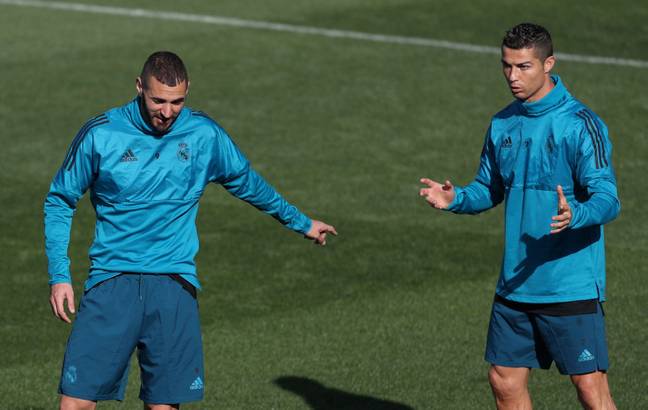 Ronaldo and Benzema have been close friends for years. (Image Credit: Alamy)