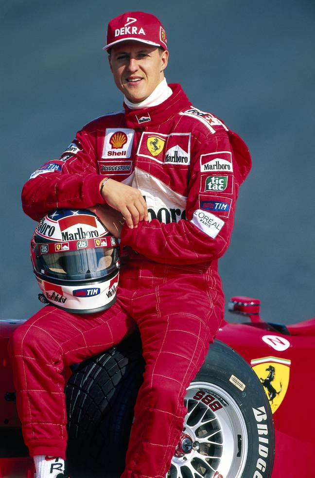 Michael Schumacher. Credit: Alamy