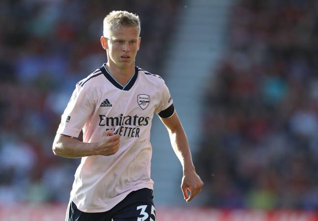 Zinchenko in action against Bournemouth. (Image Credit: Alamy)