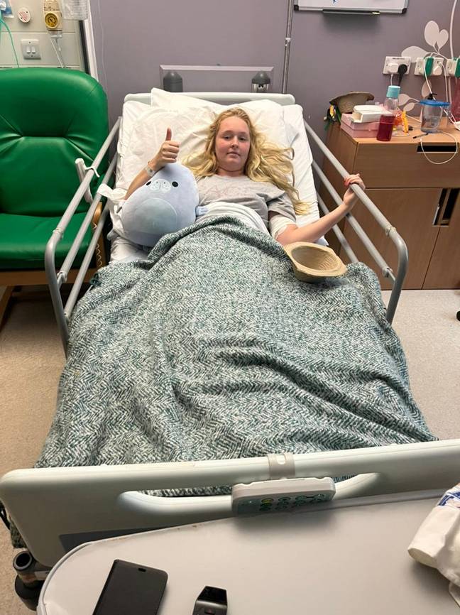 Her collapses were caused by heart attacks. Credit: SWNS