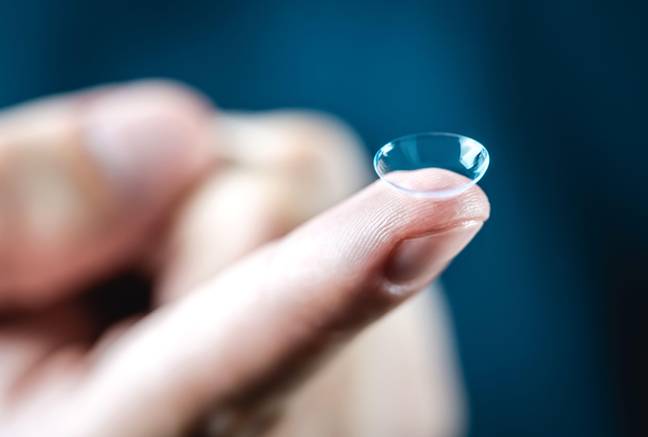 There are certainly better ways to dispose of your contact lenses. Credit: Alamy / Tero Vesalainen 