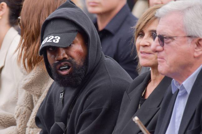 Ye is currently attending Paris Fashion Week. Credit: Abaca Press/Alamy Stock Photo