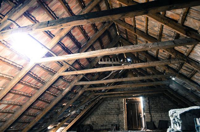 The man had been hiding out in the attic. Stock image. Credit: Pixabay