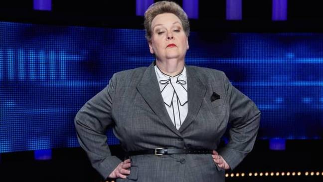 Anne Hegerty, aka The Governess. Credit: ITV
