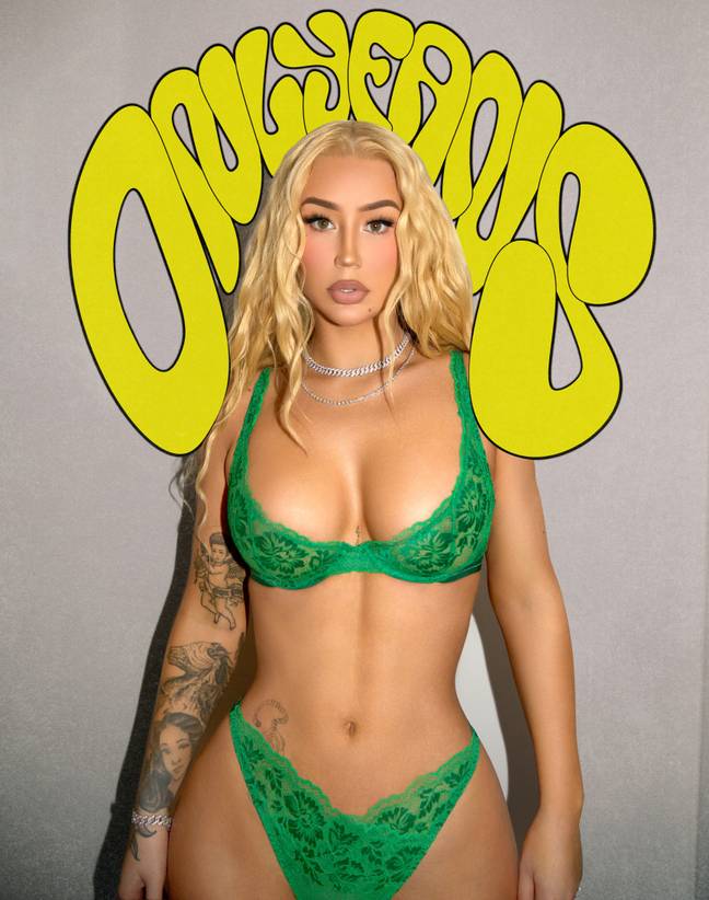 The singer will release snippets of her next album on OnlyFans. Credit: Iggy Azalea X Ian Woods Collaboration