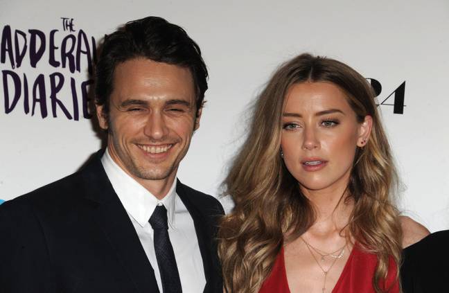 Amber Heard stated that James Franco asked her, 'What the f**k' happened to her face. Credit: Alamy