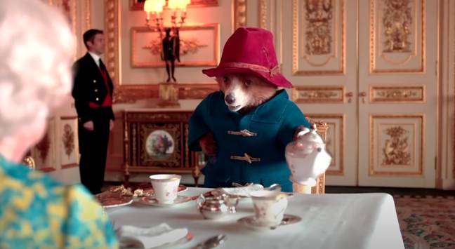 The Queen surprised the nation over the Jubilee weekend with an appearance in a sketch with Paddington Bear. Credit: YouTube/Royal Family/BBC