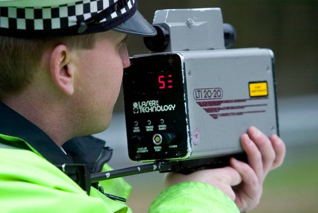 It turns out that UK police lowered the speeding threshold on the q.t which has lead to a reported surge in fines. Credit: Howard Sayer / Alamy Stock Photo