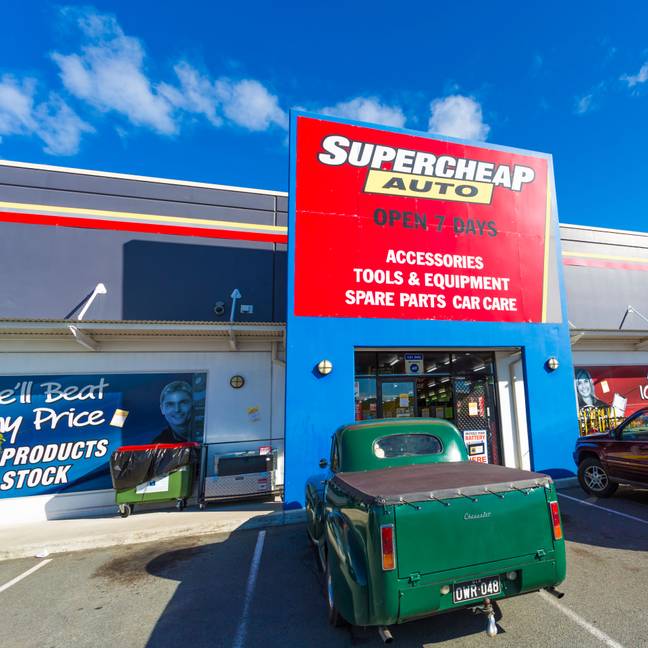 Supercheap Auto stated it's concern is always 'the health, safety and wellbeing of our team members and customers'. Credit: Alamy
