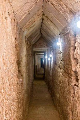 The tunnel measures the length of over 12 football pitches. Credit: The Egyptian Ministry of Tourism and Antiquities