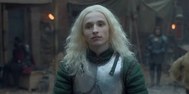 Ty Tennant as Aegon Targaryen. Credit: HBO