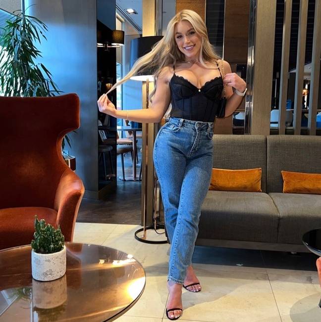 Elle Brookes has been asked to do some pretty weird things. Credit: Instagram/@thedumbledong