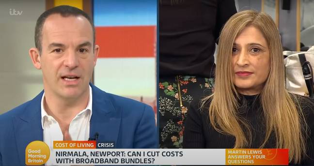 The Money Saving Expert has given some advice to Sky customers amid the energy crisis. Credit: Good Morning Britain/ITV
