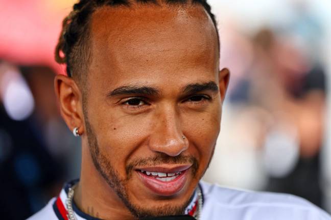 Lewis Hamilton could be banned for the British Grand Prix due to a row over wearing jewellery while racing. Credit: Alamy
