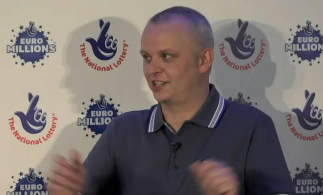 Neil Trotter won £108 million on the National Lottery back in 2014. Credit: National Lottery