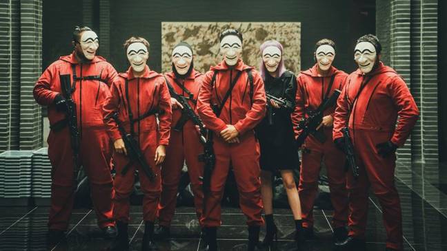 Money Heist: Korea - Joint Economic Area holds a great deal of similarities to the original series. Credit: Netflix