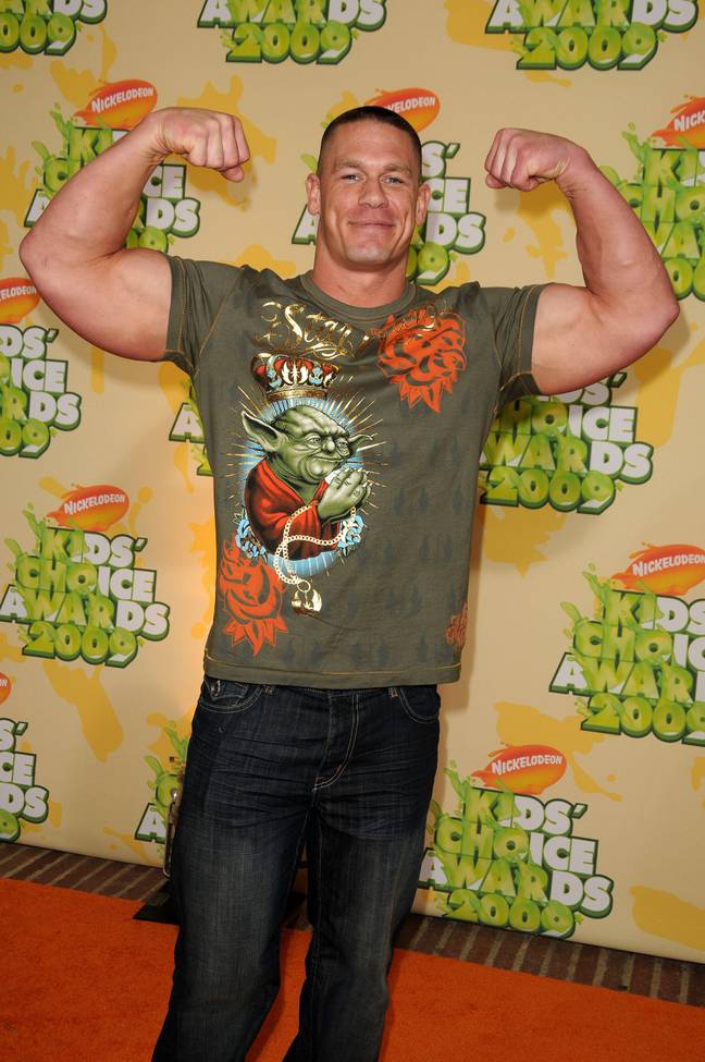 John Cena has granted more wishes than any other celebrity. Credit: Alamy