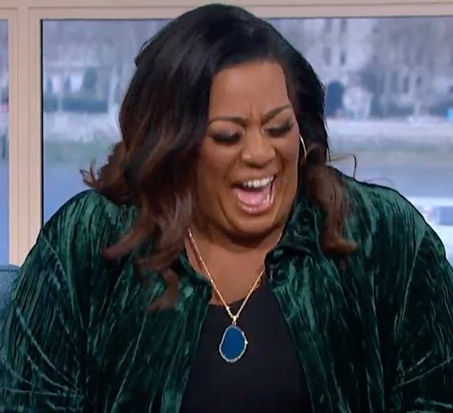 Alison Hammond couldn't get over Prince Harry's virginity story. Credit: ITV