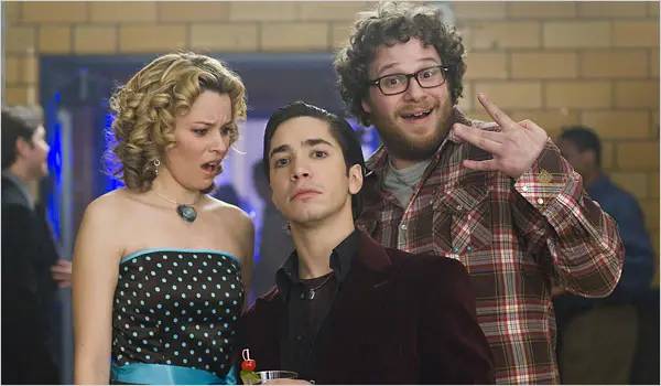 Rogen went on to star alongside Elizabeth Banks in a similar adult theme film. Credit: The Weinstein Company