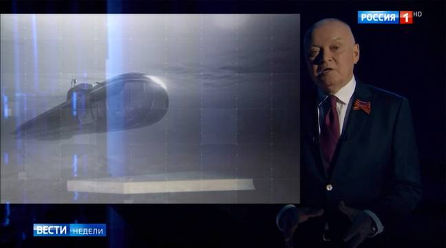 Kiselyov suggested two forms of nuclear attack. Credit: East2West News