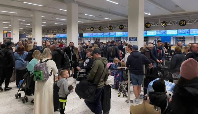 Manchester Airport has seen severe delays caused by staff shortages. Credit: Alamy 