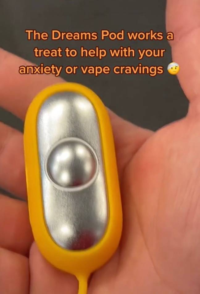 The Dreams Pod claims to help ease feelings of anxiety. Credit: TikTok/@thedreamspod