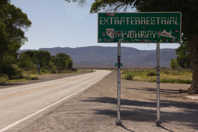 Kewper says he was taken to Area 51. Credit: Nathan Plant/Alamy