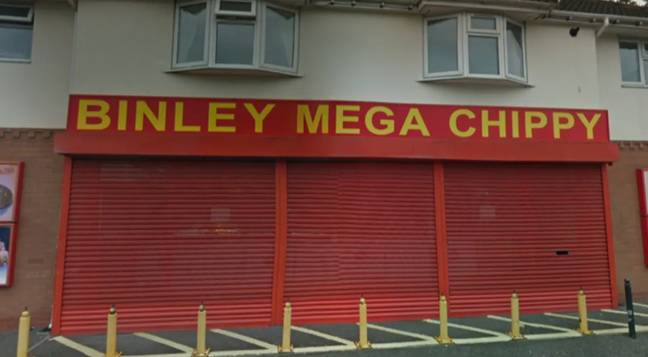 Binley Mega Chippy in Coventry. Credit: Google Maps