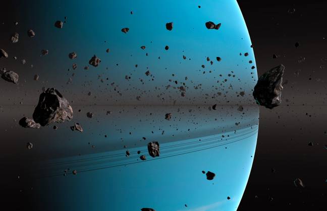Look, it's Uranus. Credit: Science Photo Library / Alamy